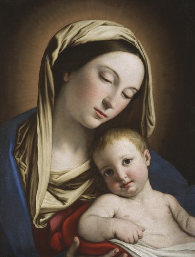 Madonna and Child by Il Sassoferrato